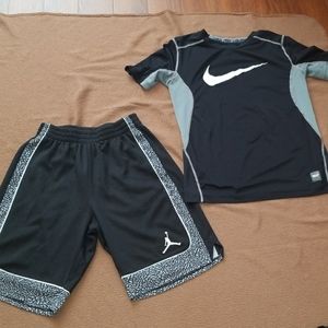 Nike /Shorts &Top/M/Boys